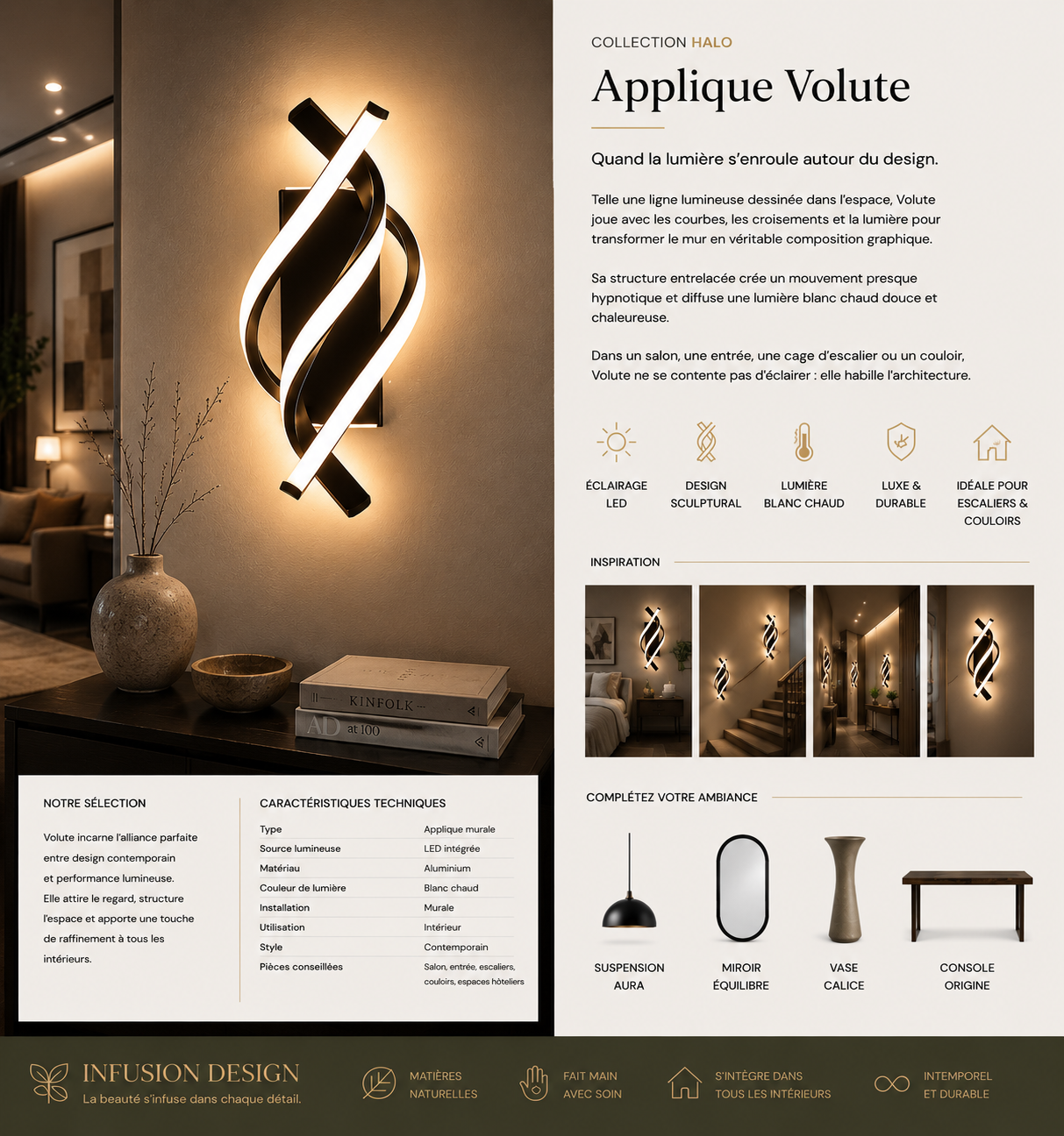 Applique Volute