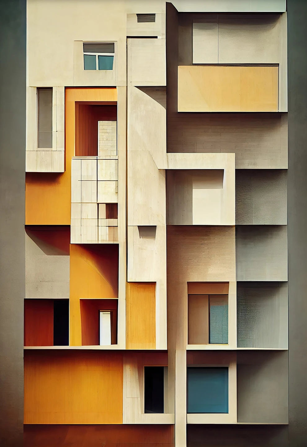 Peinture d'architecture et courant moderne pour donner du style