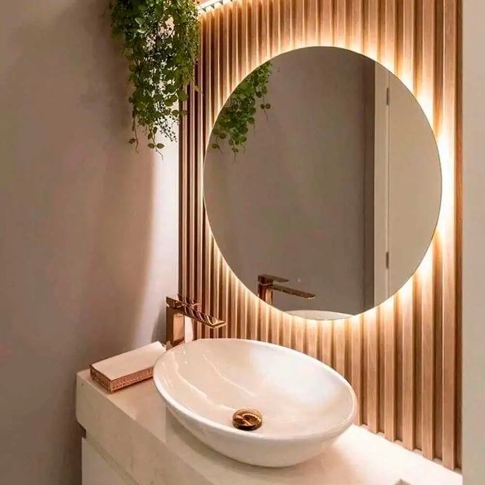 Miroir décoratif suspendu à LED pour être la plus élégante