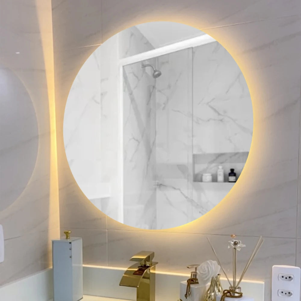 Miroir décoratif suspendu à LED pour être la plus élégante
