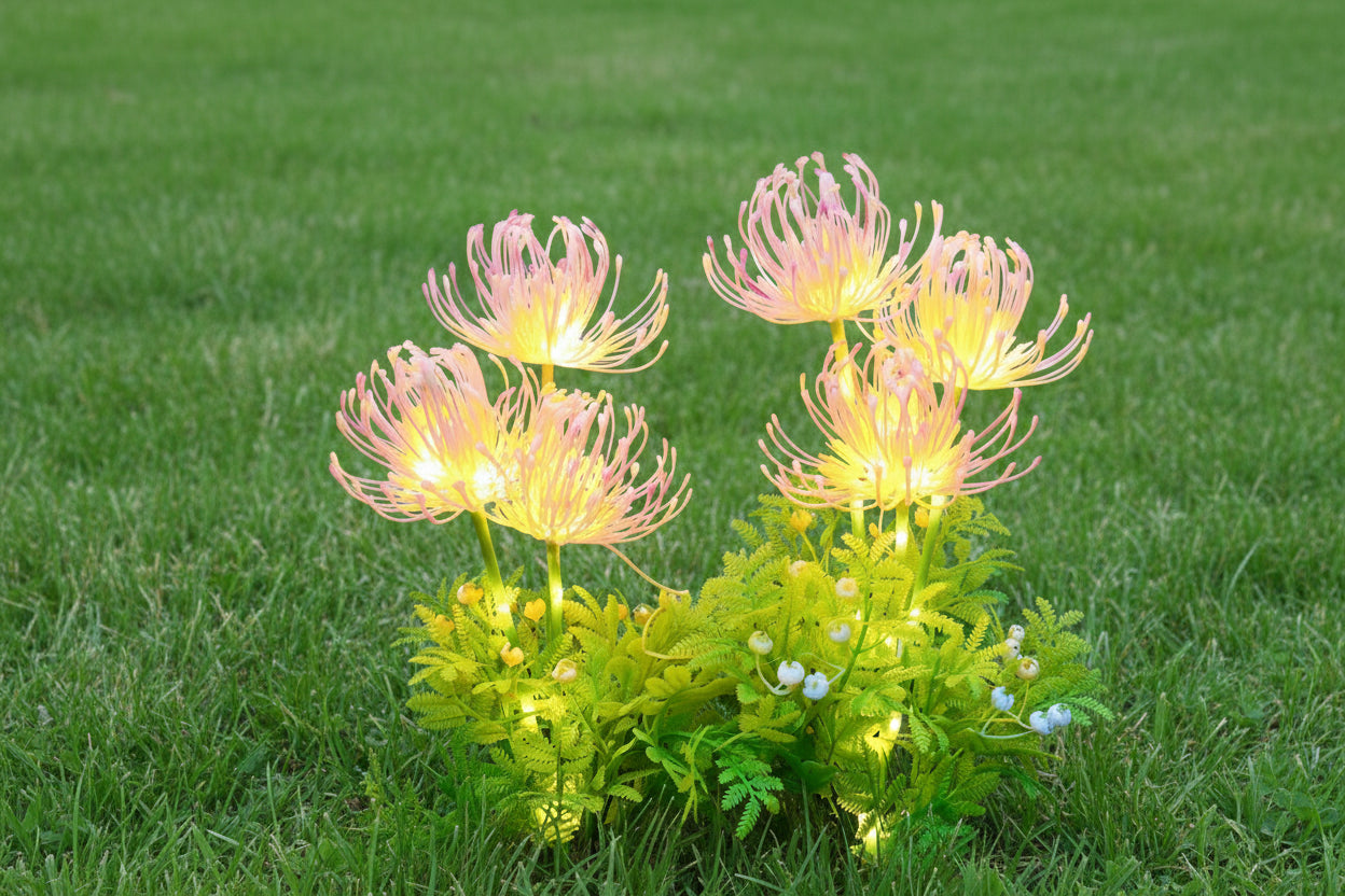 Fleurs à énergie solaire