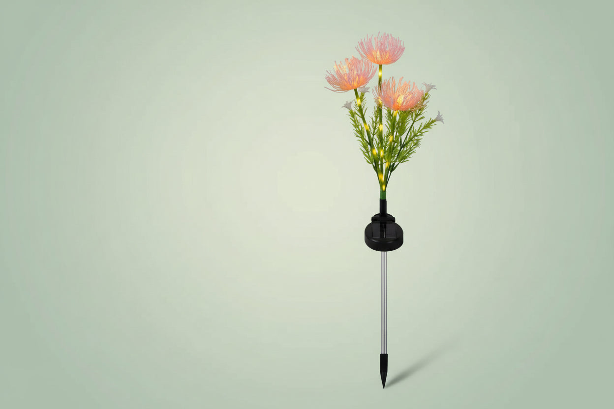 Fleurs à énergie solaire