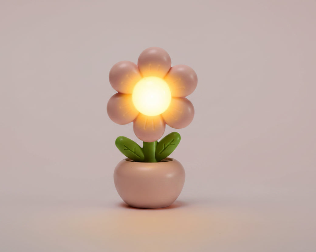 Une veilleuse florale