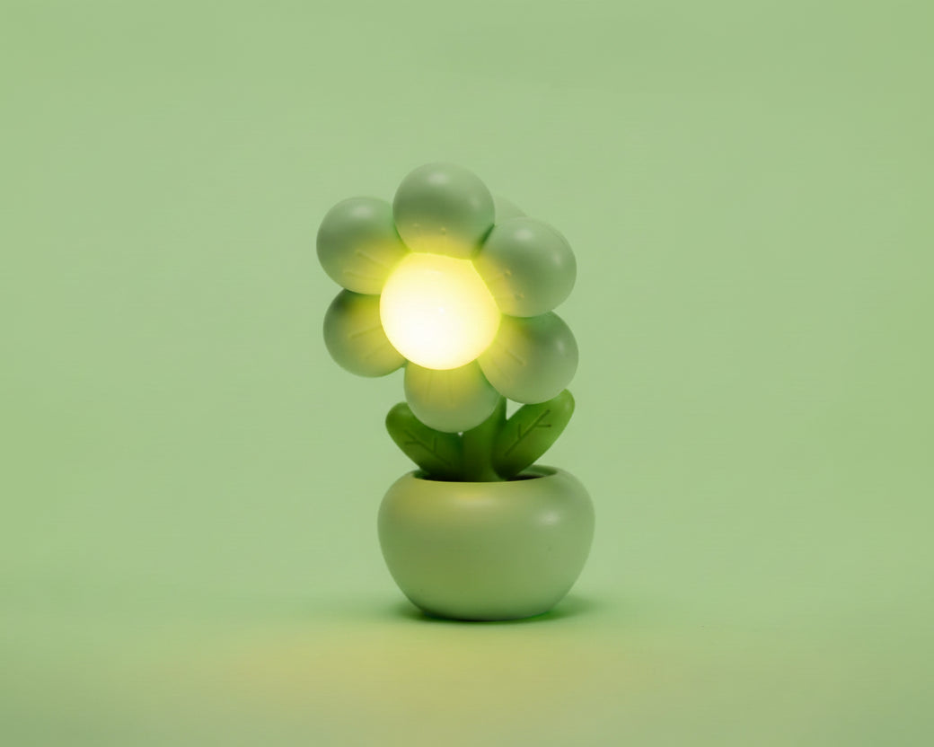 Une veilleuse florale