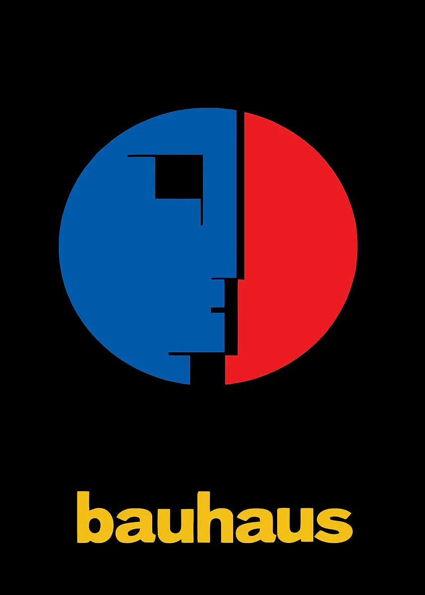 Affiche Art abstrait Mouvence BAUHAUS