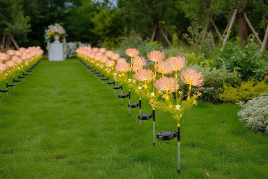 Fleurs à énergie solaire