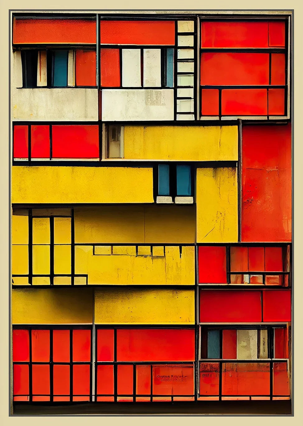 Peinture d'architecture et courant moderne pour donner du style