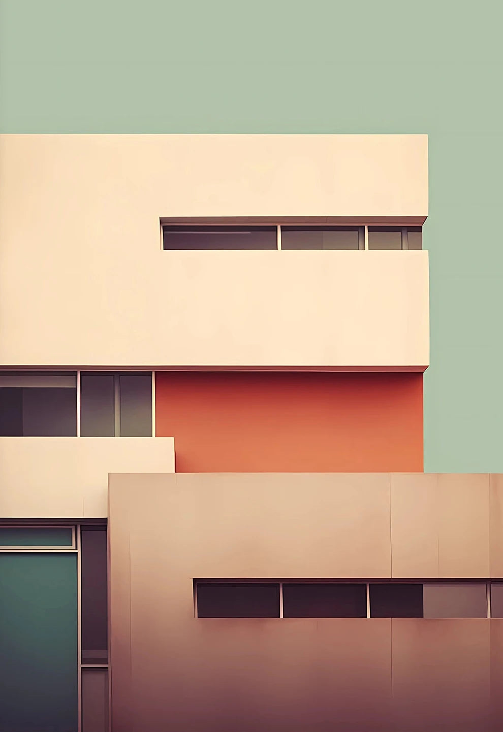 Peinture d'architecture et courant moderne pour donner du style