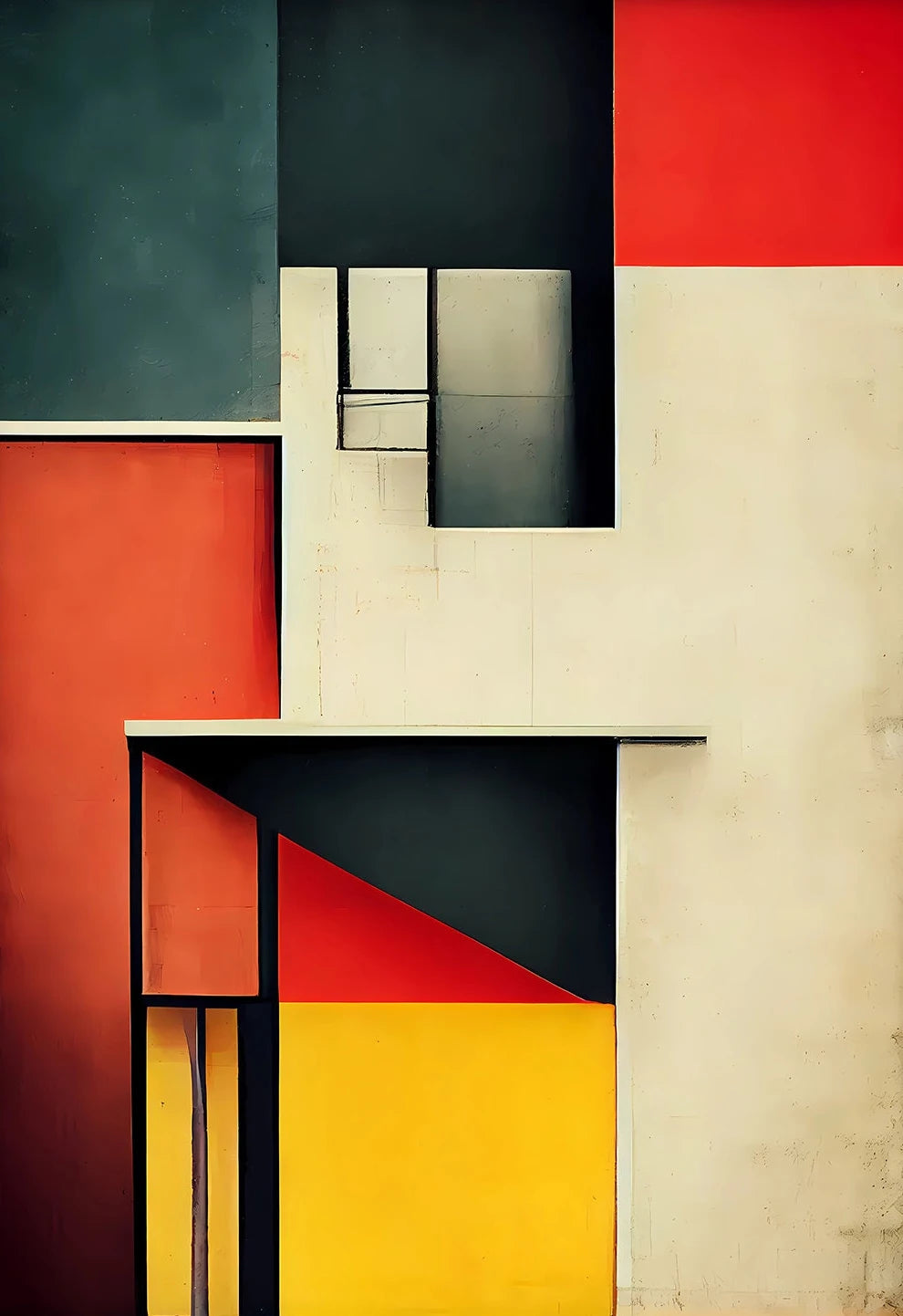 Peinture d'architecture et courant moderne pour donner du style