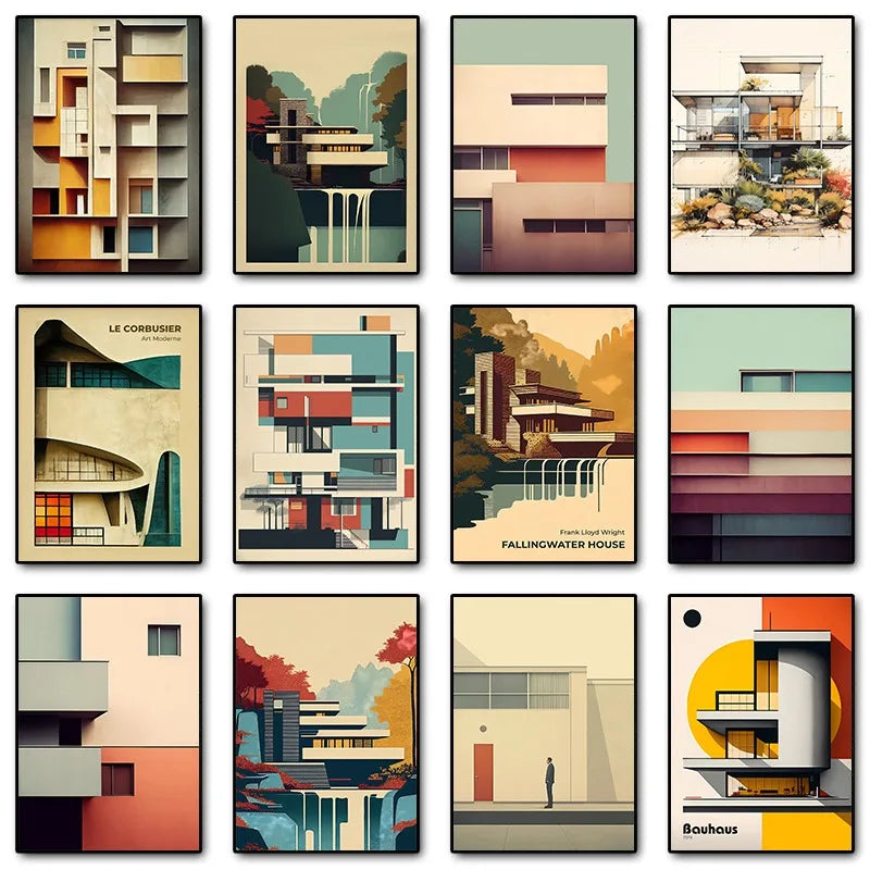 Peinture d'architecture et courant moderne pour donner du style