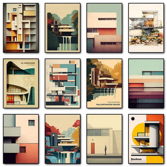 Peinture d'architecture et courant moderne pour donner du style