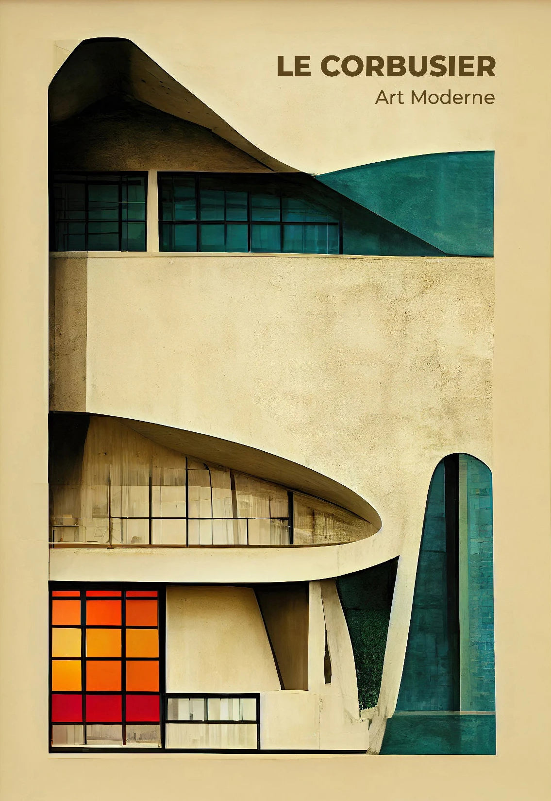 Peinture d'architecture et courant moderne pour donner du style