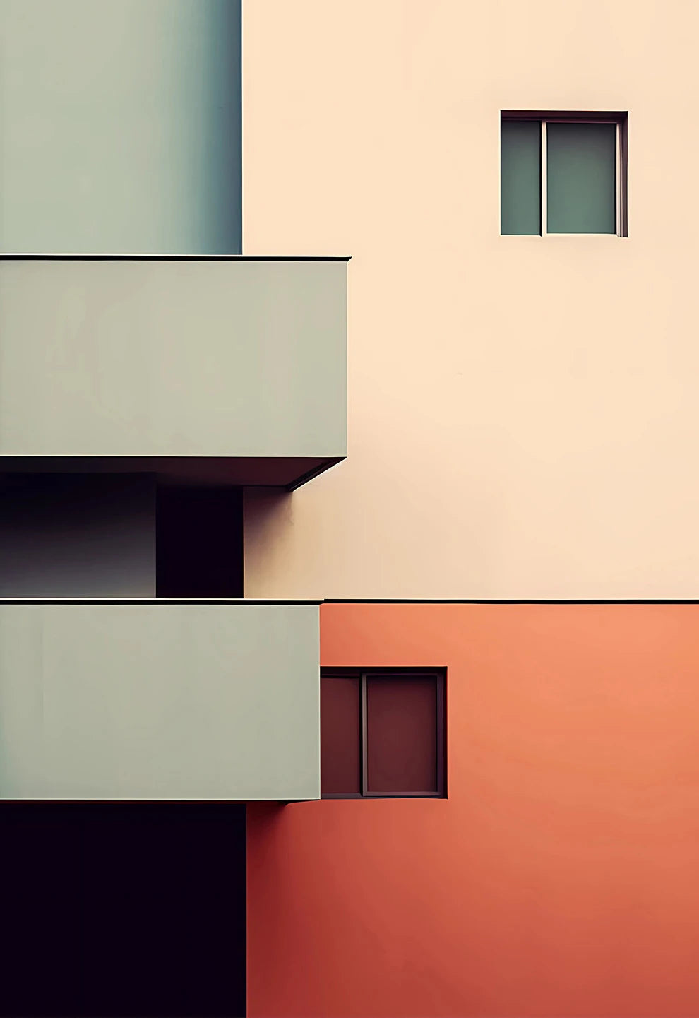 Peinture d'architecture et courant moderne pour donner du style