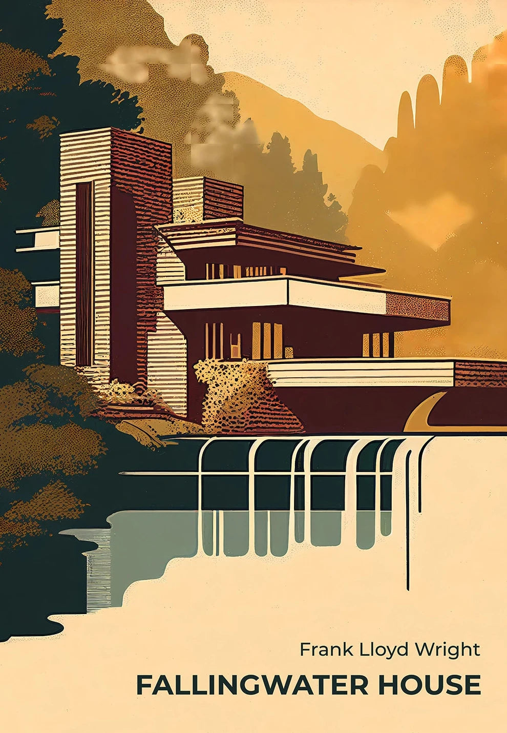 Peinture d'architecture et courant moderne pour donner du style
