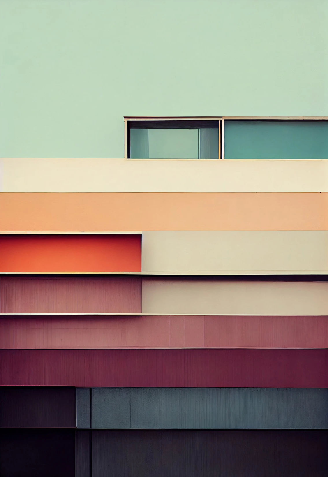 Peinture d'architecture et courant moderne pour donner du style