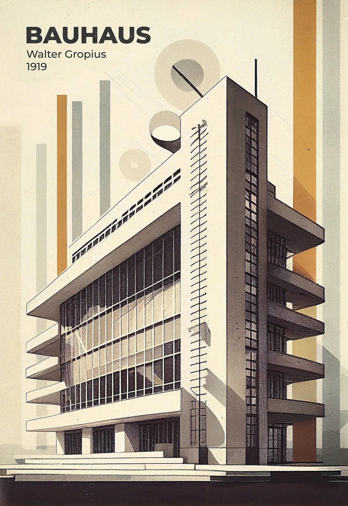 Peinture d'architecture et courant moderne pour donner du style